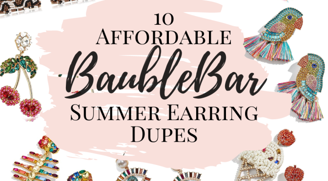 BaubleBar Summer Earring Dupes on Amazon