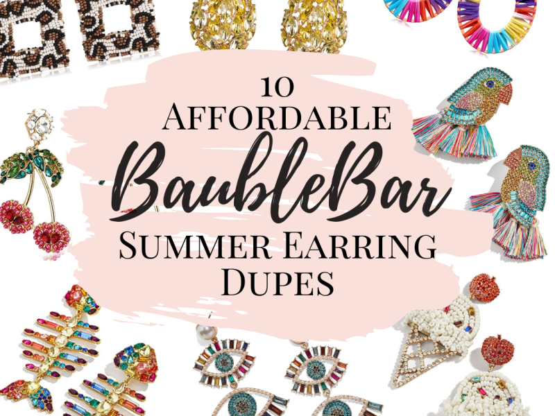 BaubleBar Summer Earring Dupes on Amazon