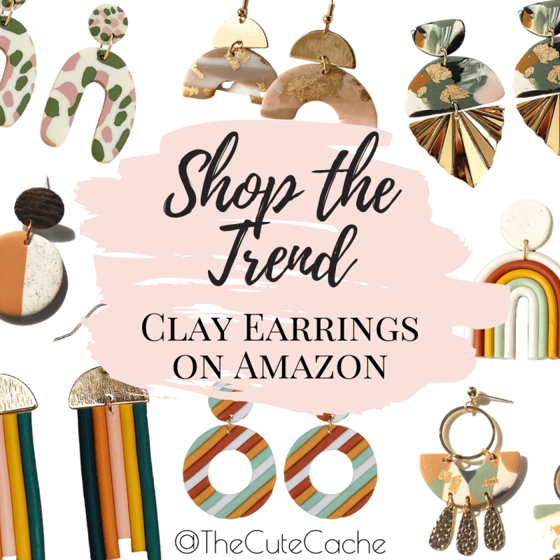 Shop the Trend: Clay Earrings